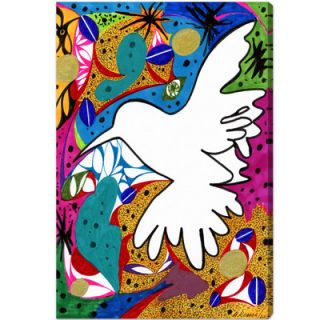 Oliver Gal Hummingbird of Peace Graphic Art on Canvas 11156_24x16/11156_36x24