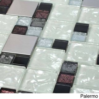 Venetian Glass/ Aluminum Tile