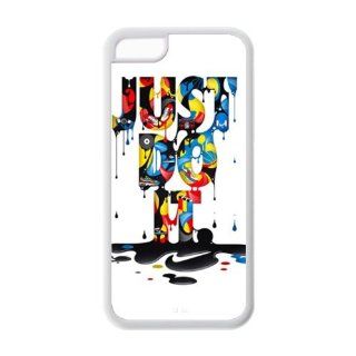 personalized Just Do It cheap iphone 5c case (Plastic and TPU), Back Cover Cell Phones & Accessories