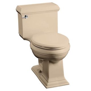 Kohler Memoirs Comfort Height 1 piece 1.28 Gpf Mexican Sand Elongated Toilet