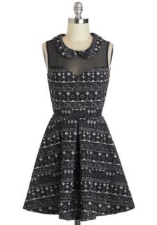 Graceful Geometry Dress  Mod Retro Vintage Dresses