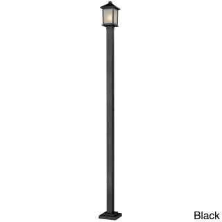 Z lite Mission style Outdoor Post Light