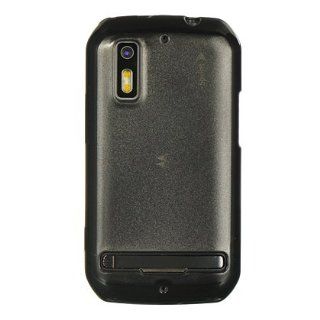 Hybrid TPU Skin Cover for Motorola Photon 4G MB855, Black & Smoke Cell Phones & Accessories