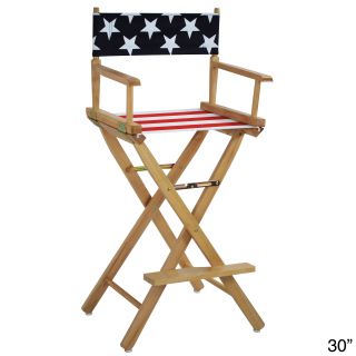 American Flag Directors Chair