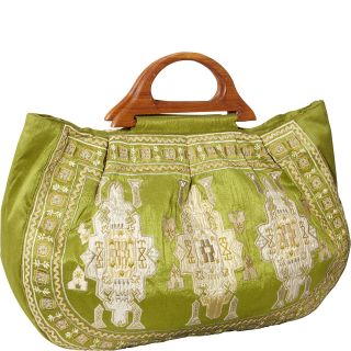 Moyna Handbags Large Tote w/ Embroidery