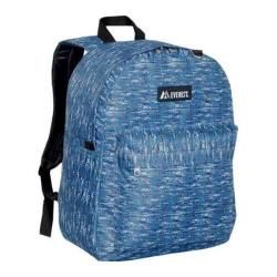 Everest Pattern Printed Backpack (set Of 2) Blue Tweed