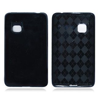 Black Flex Cover Case for LG 840G Cell Phones & Accessories