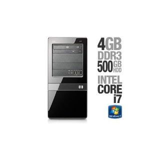 HP Elite 7100 Microtower PC Core i7 2.8GHz 4GB RAM Windows 7   Model VS694UT  Desktop Computers  Computers & Accessories