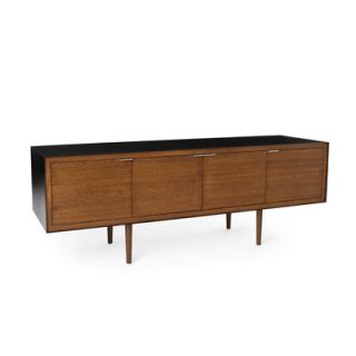 Miles & May May Credenza 81.09 Case / Body & Legs Finish Blackened Steel / F