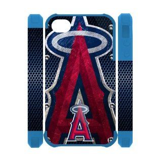 Custom Los Angeles Angels Back Cover Case for iPhone 4 4S IP 12190 Cell Phones & Accessories