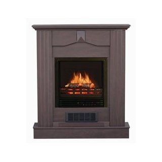 Shop Stonegate Dark Cherry Mantle Electric Fireplace at the  Home Dcor Store