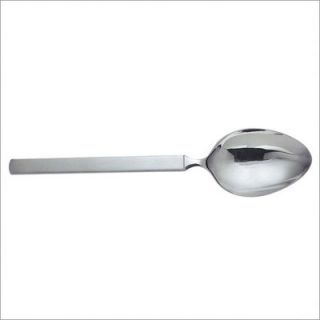 Alessi Dry  Serving Spoon in Mirror with Satin Handle by Achille Castiglioni 