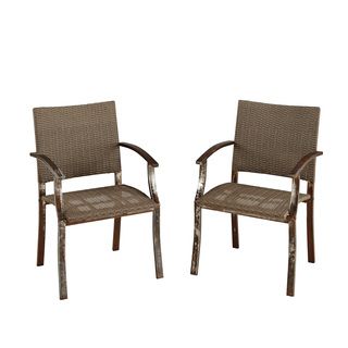 Urban Outdoor Dining Chair Pair