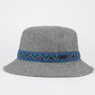Hippy Dad Mens Bucket Hat Grey In Sizes L/Xl, S/M, One Size For Men 23
