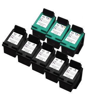 Sophia Global Remanufactured Ink Cartridge Replacement For Hp 92 (5 Black, 3 Color)