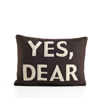 Alexandra Ferguson House Rules Yes, Dear Decorative Pillow YDEAR 104 XX Color