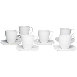 Red Vanilla Trends Tea Cup/ Saucer Set (pack Of 6)