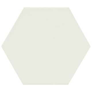 Somertile Hextile Glossy Grey Porcelain Floor And Wall Tile (set Of 14)
