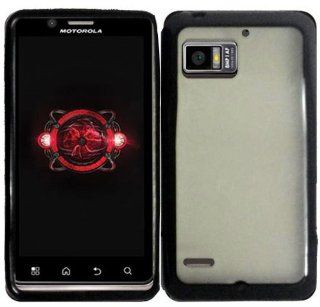 Black TPU+PC Case Cover for Motorola Droid Bionic XT875 Cell Phones & Accessories