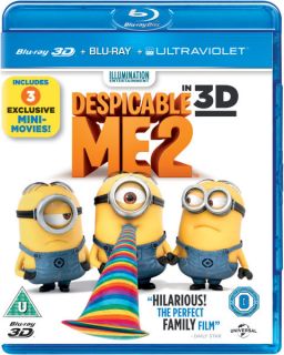 Despicable Me 2 3D (Includes 2D Blu Ray and UltraViolet Copy)      Blu ray