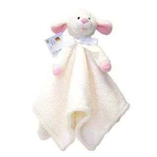 Piccolo Bambino Cuddly Pals Soft Body Blankie, White/Pink  Baby Plush Toys  Baby