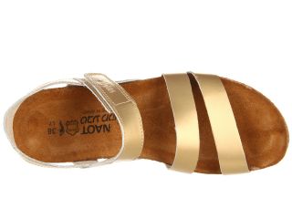 Naot Footwear Kayla Gold Sheen Leather