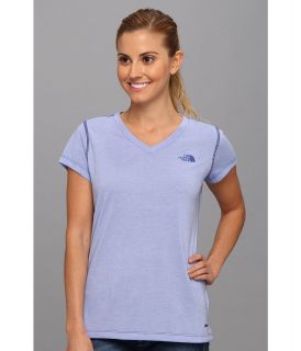 The North Face S/S RDT V Neck Tee Womens T Shirt (Purple)