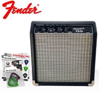 Fender 3G 55S5 IWUP 1 NEW Acoustic and Electric Guitar Amplifier   Fender Starcaster   15 watt Portable Practice AMP Musical Instruments
