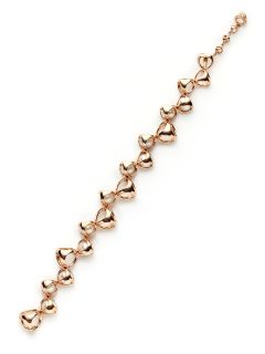 Icona Rose Gold & Pearl Station Bracelet by Di MODOLO