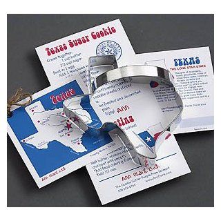 Texas Cookie Cutter with Recipe Card by Ann Clark Kitchen & Dining
