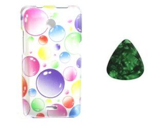 For Huawei Valiant Y301 / Huawei Ascend Plus H881c / Huawei Ace Hard Faceplate Phone Cover Case   Color Bubble + Free Green Stone Pry Tool Cell Phones & Accessories