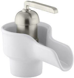 KOHLER K 11000 0 Bol Ceramic Faucet, White   Touch On Bathroom Sink Faucets  