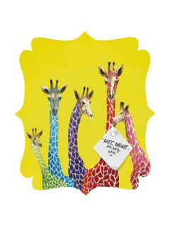 Clara Nilles Jellybean Giraffes  Magnet Board by DENY Designs