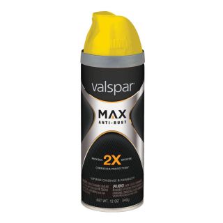 Valspar 12 oz Safety yellow Gloss Spray Paint