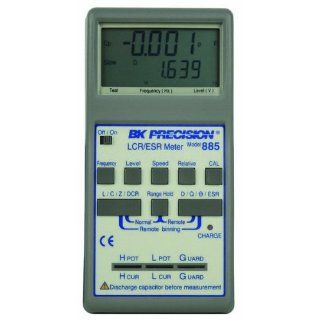 B&K Precision 885 Synthesized In Circuit LCR/ESR Meter with SMD Probe, 10kHz Max Test Frequency Multi Testers