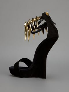 Giuseppe Zanotti Design Sculpted Wedge Sandal