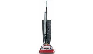 Electrolux Sanitaire EUKSC888K Heavy Duty Commercial Upright Vacuum 17.5 lbs Chrome/Red, Chrome / Red  