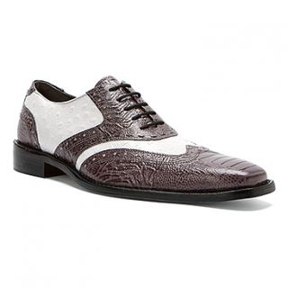 Stacy Adams Armento  Men's   Gray/White Leather