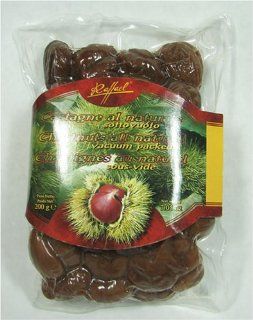 Raffael Chestnuts All Natural Whole Steamed and Peeled 7.05 Ounce Vacuum Packaged  Grocery & Gourmet Food
