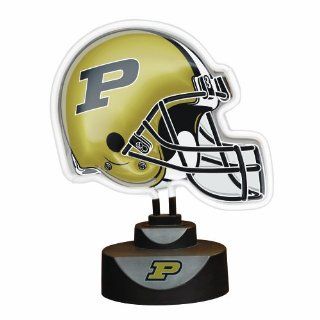 NCAA Purdue Neon Helmet  Football Helmets  Sports & Outdoors