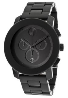 Movado 3600048  Watches,Bold Chronograph Black Dial Black Polyurethane, Chronograph Movado Quartz Watches