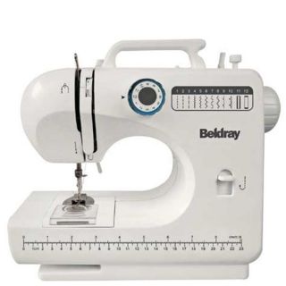 Beldray 12 Stitch Sewing Machine Bundle   White      Homeware