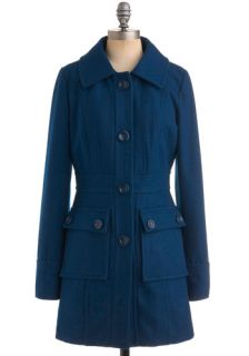 Tulle Clothing Between Blue and Me Coat  Mod Retro Vintage Coats