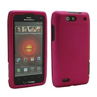 Motorola Xt894 Droid 4 Rubberized Snap on Cover, Pink Cell Phones & Accessories