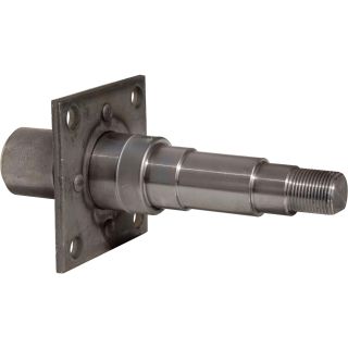 Tie Down Spindle with Brake Flange – 1 1/16in. and 1 3/8in. for 1750-lb. hubs, Model# 80112  Axle Spindles