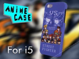 iPhone 5 HARD CASE anime Street Fighter + FREE Screen Protector (C572 0006) Cell Phones & Accessories