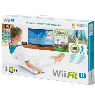 Wii Fit U + Fit Balance Board + Fit Meter (Green)      Wii U