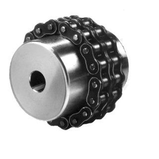 Chain coupling pitch 1/2 x 5/16" 18 teeth nominal torque 240Nm Roller Chain Couplings