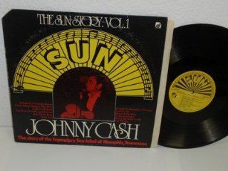 JOHNNY CASH The Sun Story Vol.1 LP SUN/ Sunnyvale 9330 901 vinyl record album 