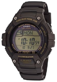 Casio W S220 9AVDF  Watches,Mens Tough Solar Black Resin Digital Multi Function Olive Green, Sport Casio Digital Watches